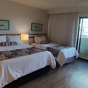 Flat De Alto Padrão - Enorme - Centro Da - 2 Camas - 1 Queen E 1 Solteiro - Arrumação Diária Gratuita - Vista Linda - Varanda - Cozinha Hotel